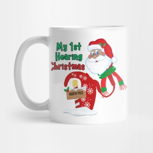 Cochlear Implant Christmas Mug